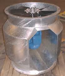 Bifurcated axial fans